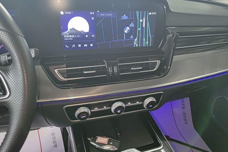 Used Hongqi HS5 2023 2.0T Qixiang Pro Edition Audio And AC Panel