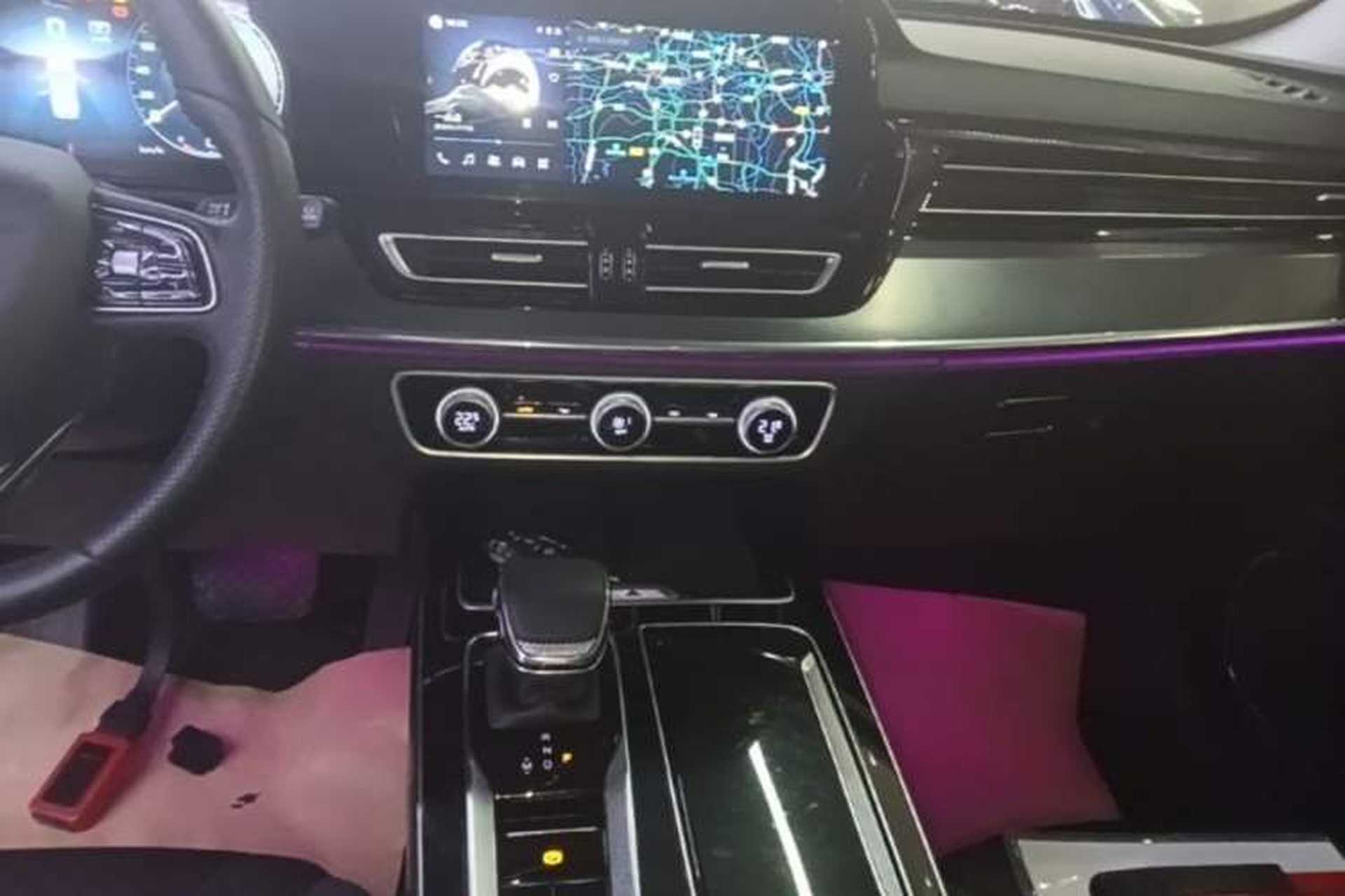 Used Hongqi HS5 2023 2.0T Qixiang Pro Edition Audio And AC Panel