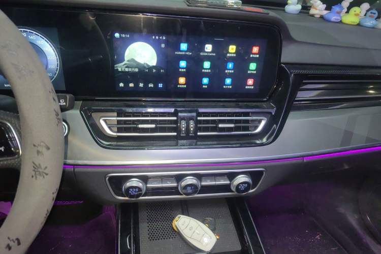 Used Hongqi HS5 2023 2.0T Qixiang Pro Edition Audio And AC Panel