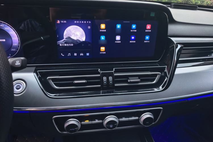 Used Hongqi HS5 2023 2.0T Qixiang Pro Edition Audio And AC Panel