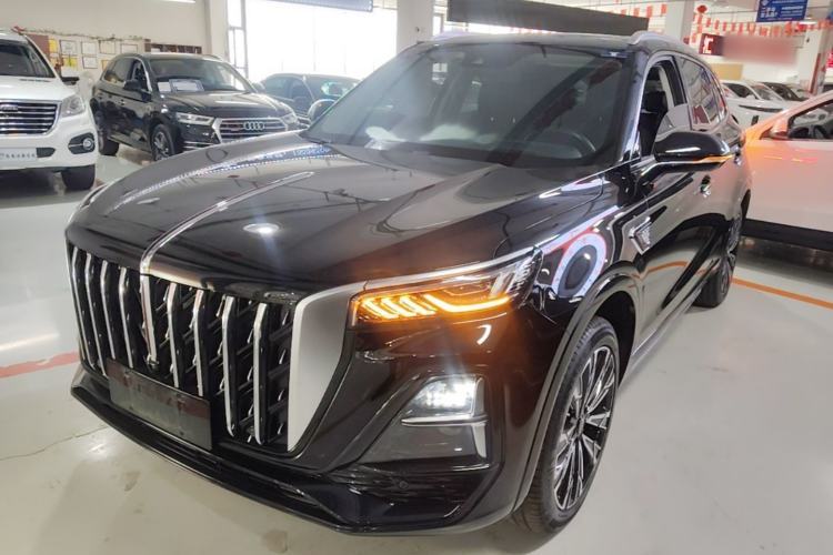 Used Hongqi HS5 2023 2.0T Four-Wheel Drive Flagship Pro Edition Guazi used car, China used car export, Used car for sale, Used Hongqi cars, Cheapest cars for sale
