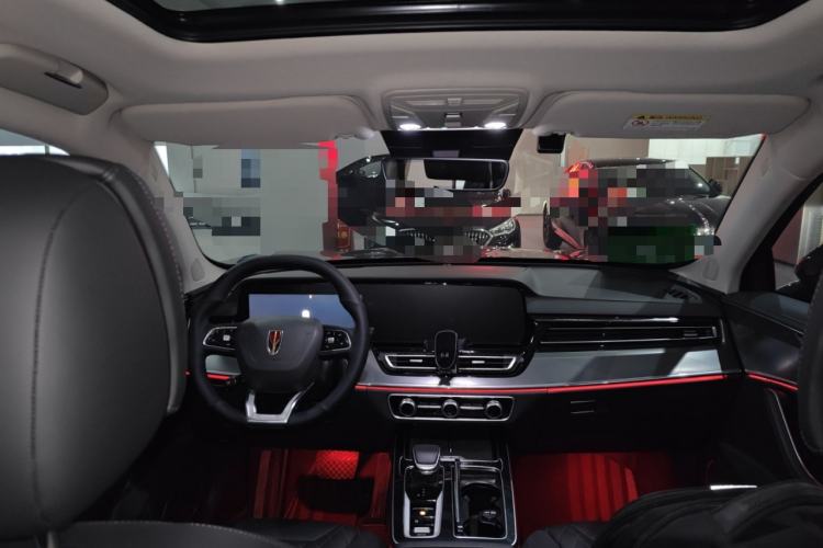 Used Hongqi HS5 2023 2.0T Qixiang Pro Edition Center Console