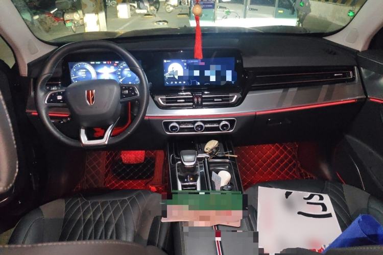 Used Hongqi HS5 2023 2.0T Qixiang Pro Edition Center Console