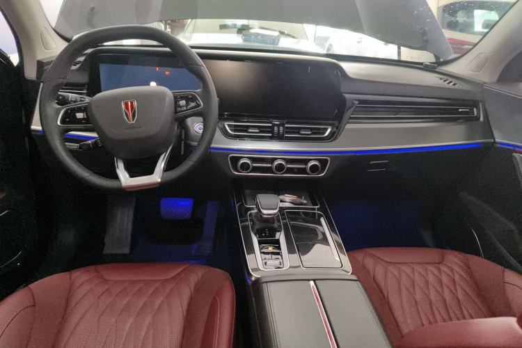 Used Hongqi HS5 2023 2.0T Qixiang Pro Edition Center Console