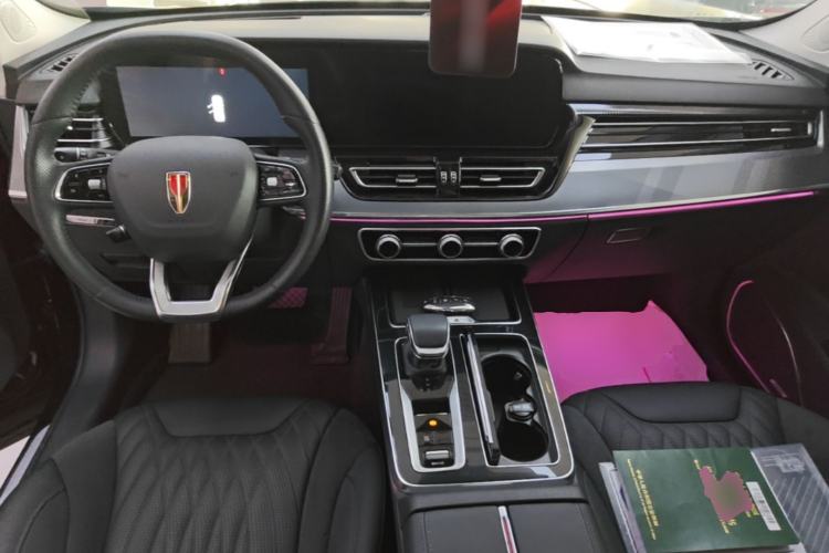 Used Hongqi HS5 2023 2.0T Qixiang Pro Edition Center Console