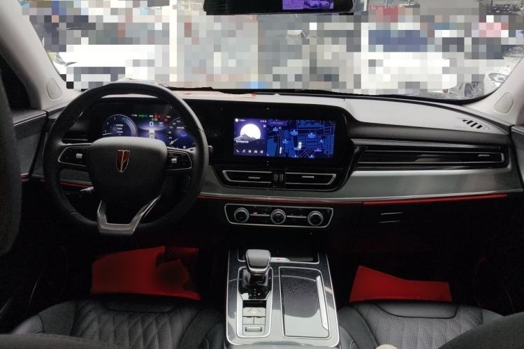 Used Hongqi HS5 2023 2.0T Four-Wheel Drive Flagship Pro Edition Center Console