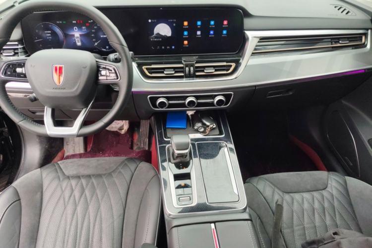 Used Hongqi HS5 2023 2.0T Qixiang Pro Edition Center Console