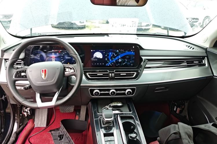 Used Hongqi HS5 2023 2.0T Qixiang Pro Edition Center Console