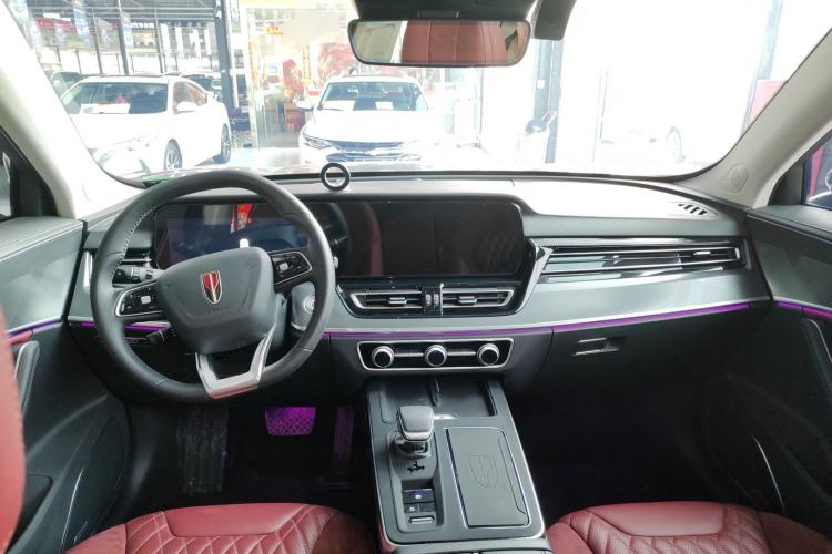 Used Hongqi HS5 2023 2.0T Qixiang Pro Edition Center Console