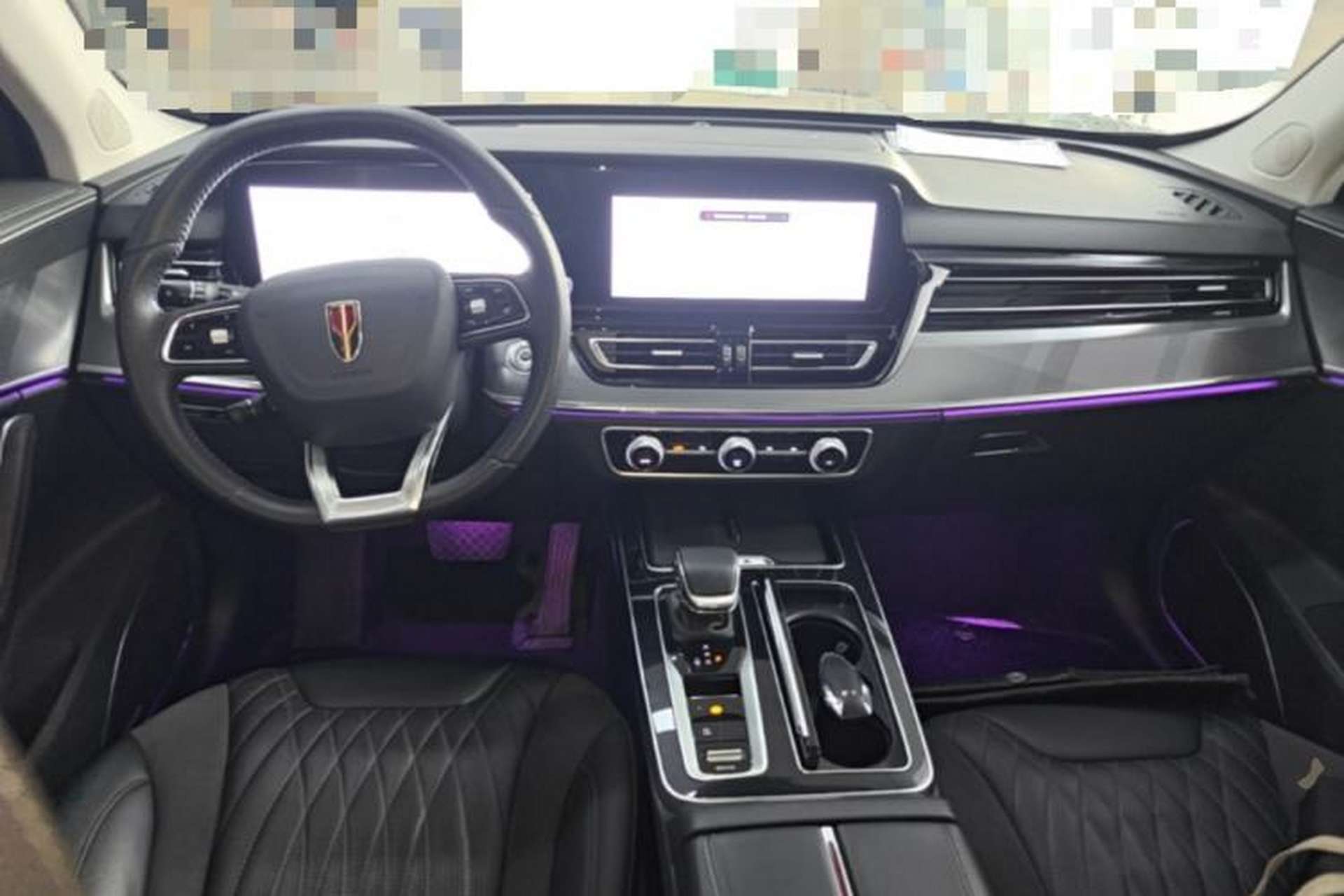 Used Hongqi HS5 2023 2.0T Qixiang Pro Edition Center Console