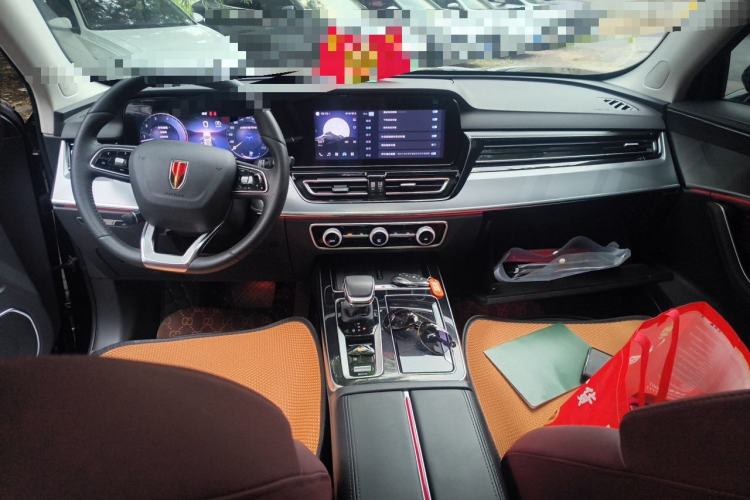 Used Hongqi HS5 2023 2.0T Qixiang Pro Edition Center Console