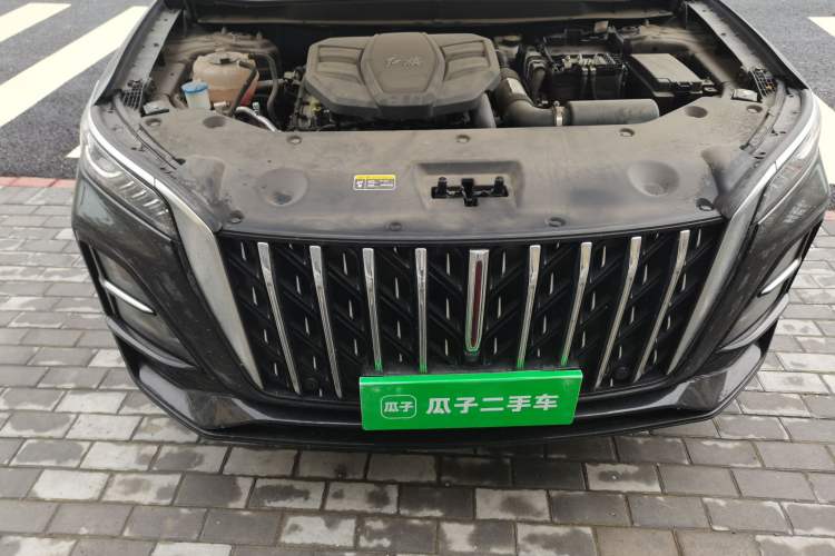 Used Hongqi HS5 2023 2.0T Four-Wheel Drive Flagship Pro Edition Engine Bay