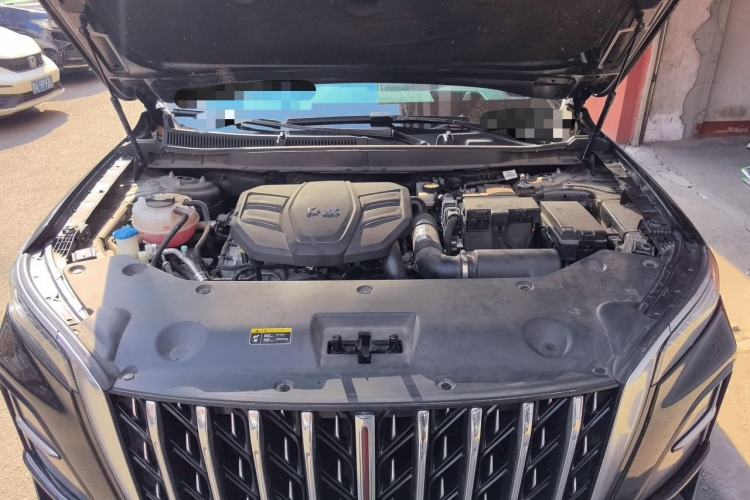 Used Hongqi HS5 2023 2.0T Four-Wheel Drive Flagship Pro 500 000th Unit Commemorative Edition Engine Bay