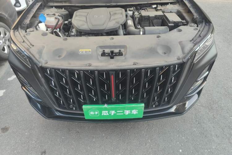 Used Hongqi HS5 2023 2.0T Four-Wheel Drive Flagship Pro Edition Engine Bay