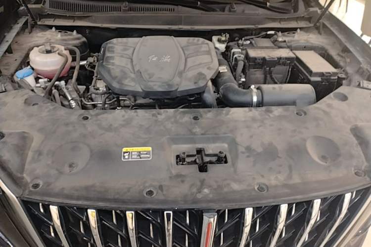 Used Hongqi HS5 2023 2.0T Four-Wheel Drive Flagship Pro Edition Engine Bay
