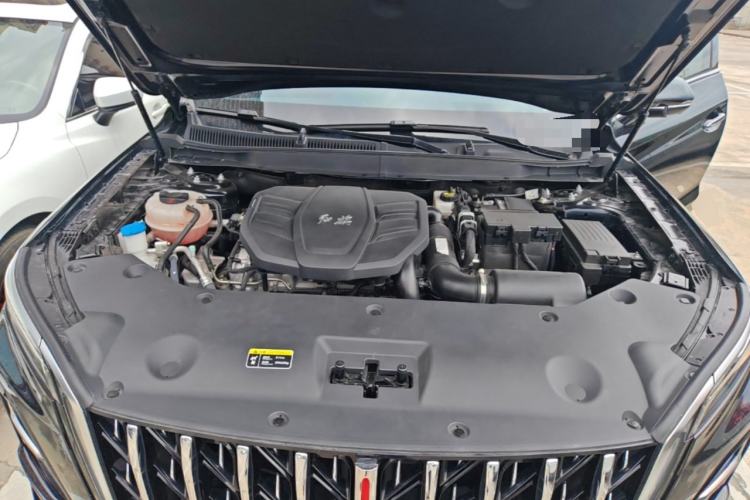 Used Hongqi HS5 2023 2.0T Four-Wheel Drive Flagship Pro Edition Engine Bay