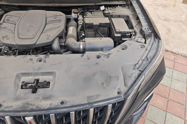 Used Hongqi HS5 2023 2.0T Qixiang Pro Edition Engine Bay Left