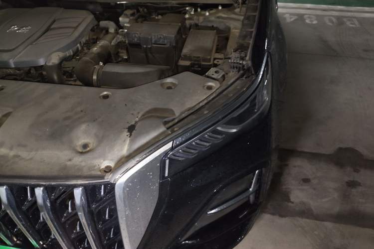 Used Hongqi HS5 2023 2.0T Qixiang Pro Edition Engine Bay Left