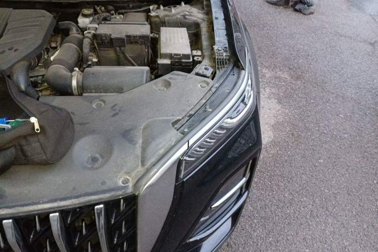 Used Hongqi HS5 2023 2.0T Four-Wheel Drive Flagship Pro Edition Engine Bay Left