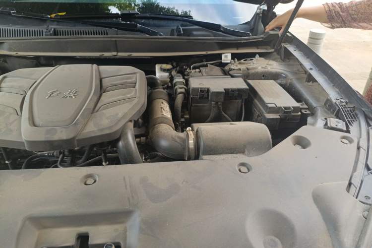 Used Hongqi HS5 2023 2.0T Qixiang Pro Edition Engine Bay Left