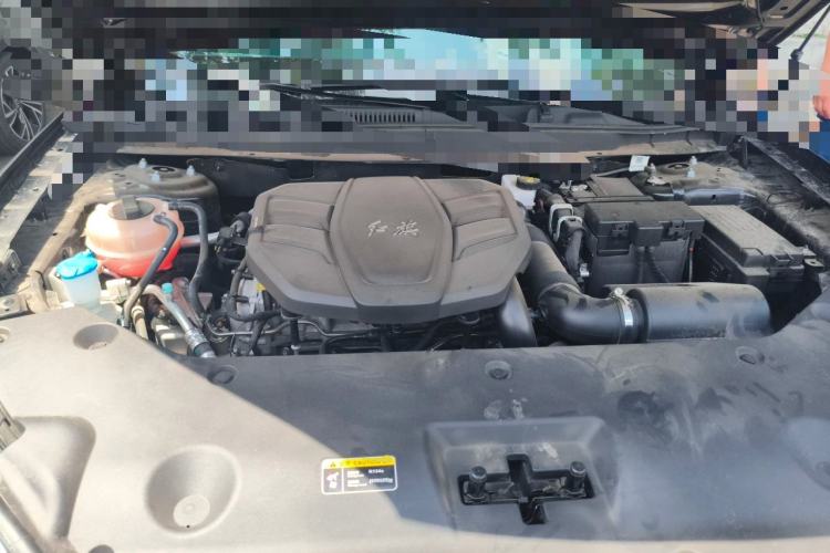 Used Hongqi HS5 2023 2.0T Four-Wheel Drive Flagship Pro Edition Engine Bay