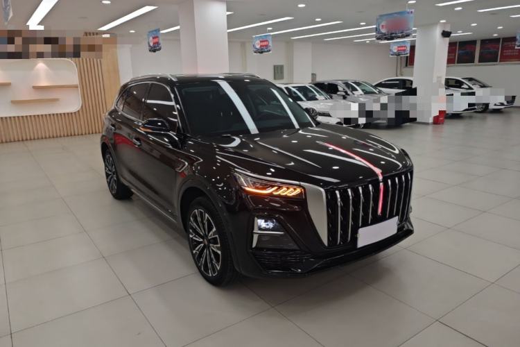 Used Hongqi HS5 2023 2.0T Four-Wheel Drive Flagship Pro Edition Front Right 45 Deg