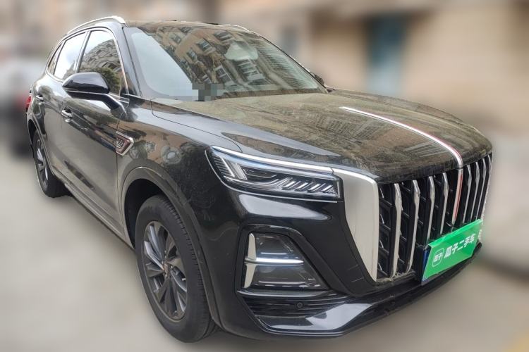 Used Hongqi HS5 2023 2.0T Qixiang Pro 500 000th Unit Commemorative Edition Front Right 45 Deg