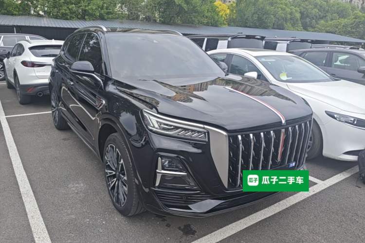 Used Hongqi HS5 2023 2.0T Four-Wheel Drive Flagship Pro Edition Front Right 45 Deg