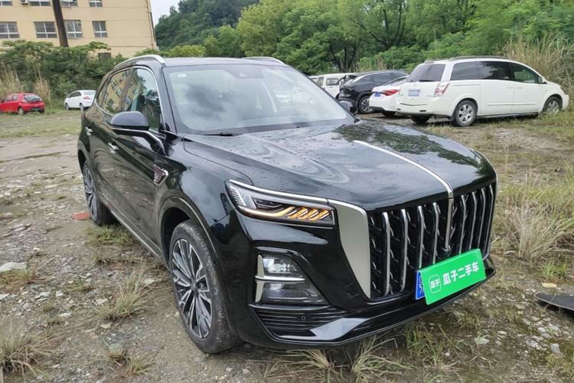 Used Hongqi HS5 2023 2.0T Four-Wheel Drive Flagship Pro Edition Front Right 45 Deg
