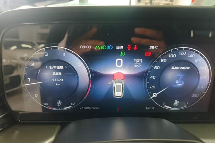 Used Hongqi HS5 2023 2.0T Four-Wheel Drive Flagship Pro Edition Instrument Cluster