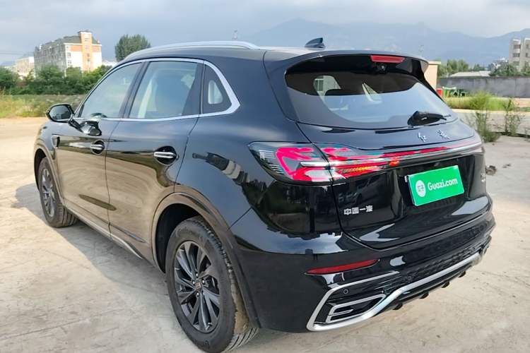 Used Hongqi HS5 2023 2.0T Qixiang Pro Edition Rear Left 45 Deg