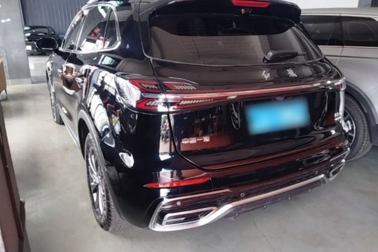 Used Hongqi HS5 2023 2.0T Qixiang Pro 500 000th Unit Commemorative Edition Rear Left 45 Deg