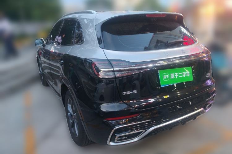Used Hongqi HS5 2023 2.0T Qixiang Pro 500 000th Unit Commemorative Edition Rear Left 45 Deg