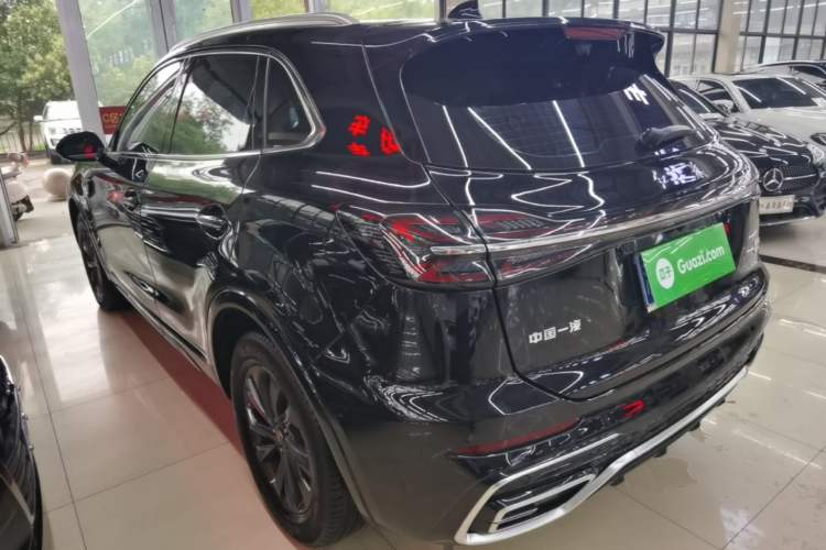 Used Hongqi HS5 2023 2.0T Qixiang Pro Edition Rear Left 45 Deg