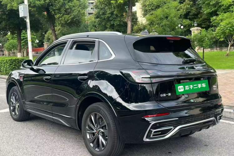 Used Hongqi HS5 2023 2.0T Qixiang Pro Edition Rear Left 45 Deg