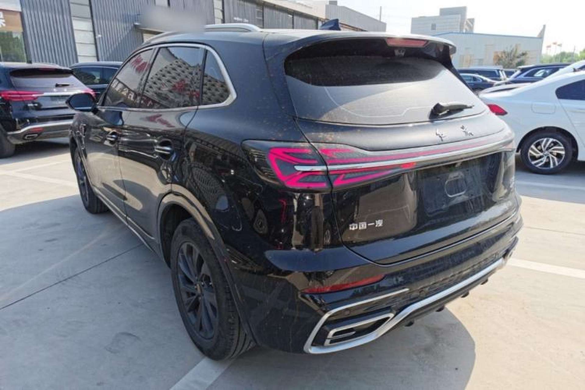 Used Hongqi HS5 2023 2.0T Qixiang Pro Edition Rear Left 45 Deg