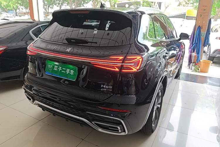 Used Hongqi HS5 2023 2.0T Qixiang Pro Edition Rear Right 45 Deg