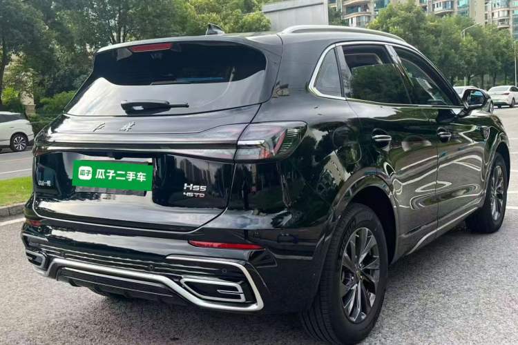 Used Hongqi HS5 2023 2.0T Qixiang Pro Edition Rear Right 45 Deg