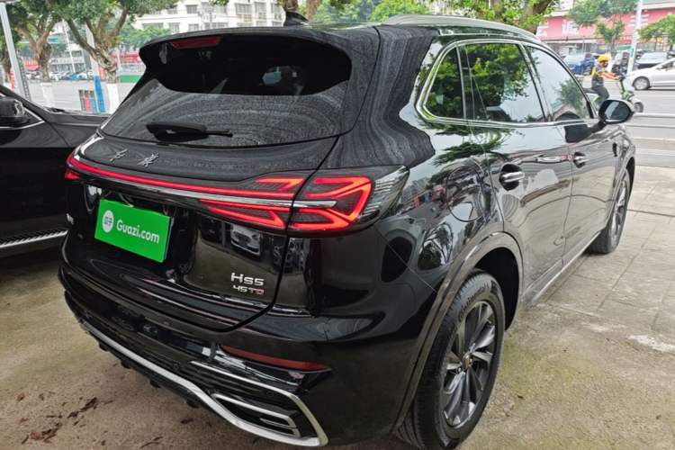Used Hongqi HS5 2023 2.0T Qixiang Pro Edition Rear Right 45 Deg