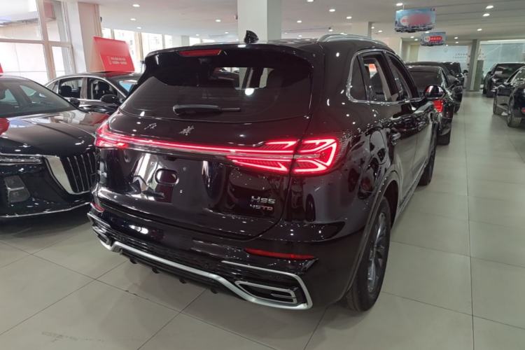 Used Hongqi HS5 2023 2.0T Qixiang Pro 500 000th Unit Commemorative Edition Rear Right 45 Deg