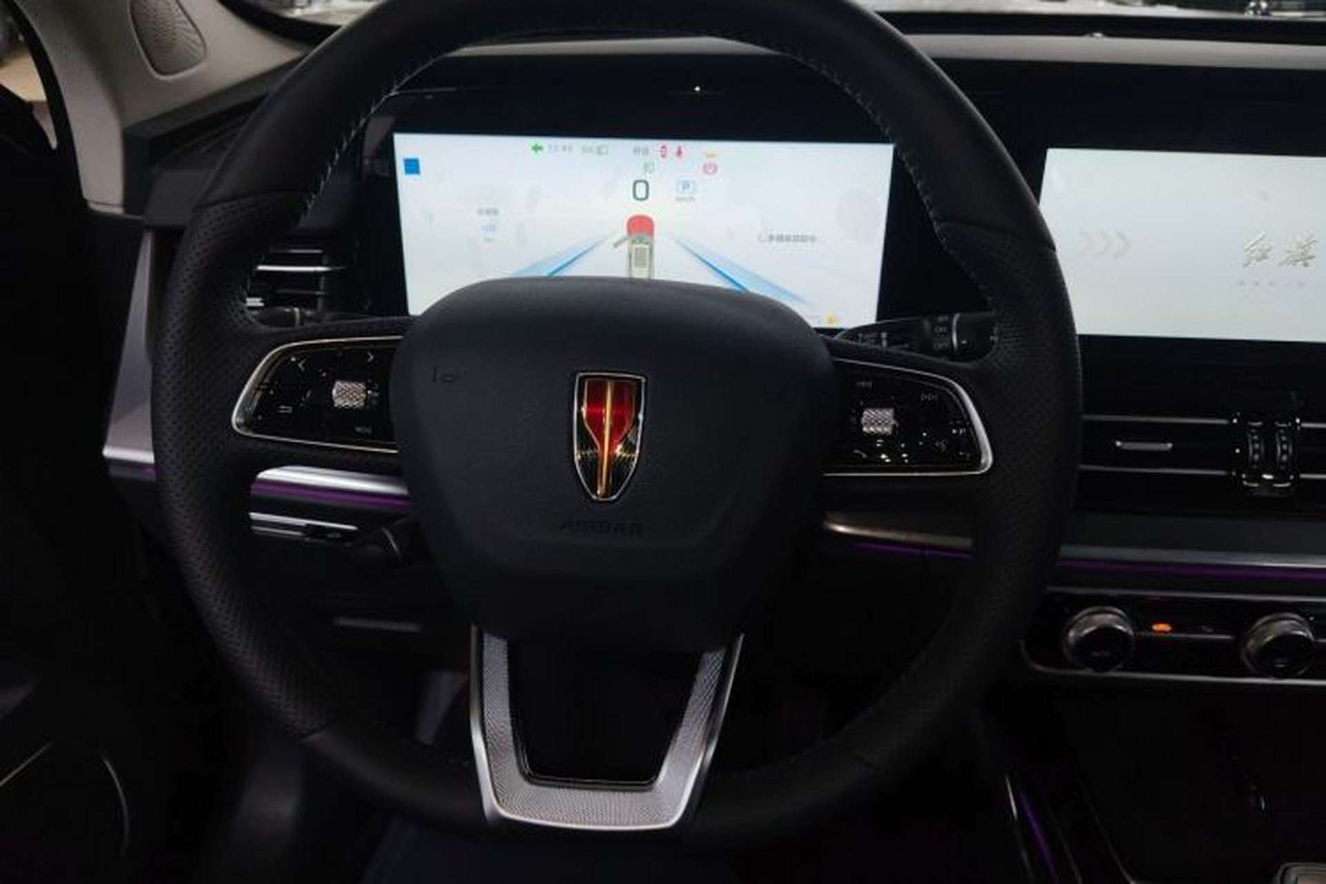 Used Hongqi HS5 2023 2.0T Four-Wheel Drive Flagship Pro Edition Steering Wheel