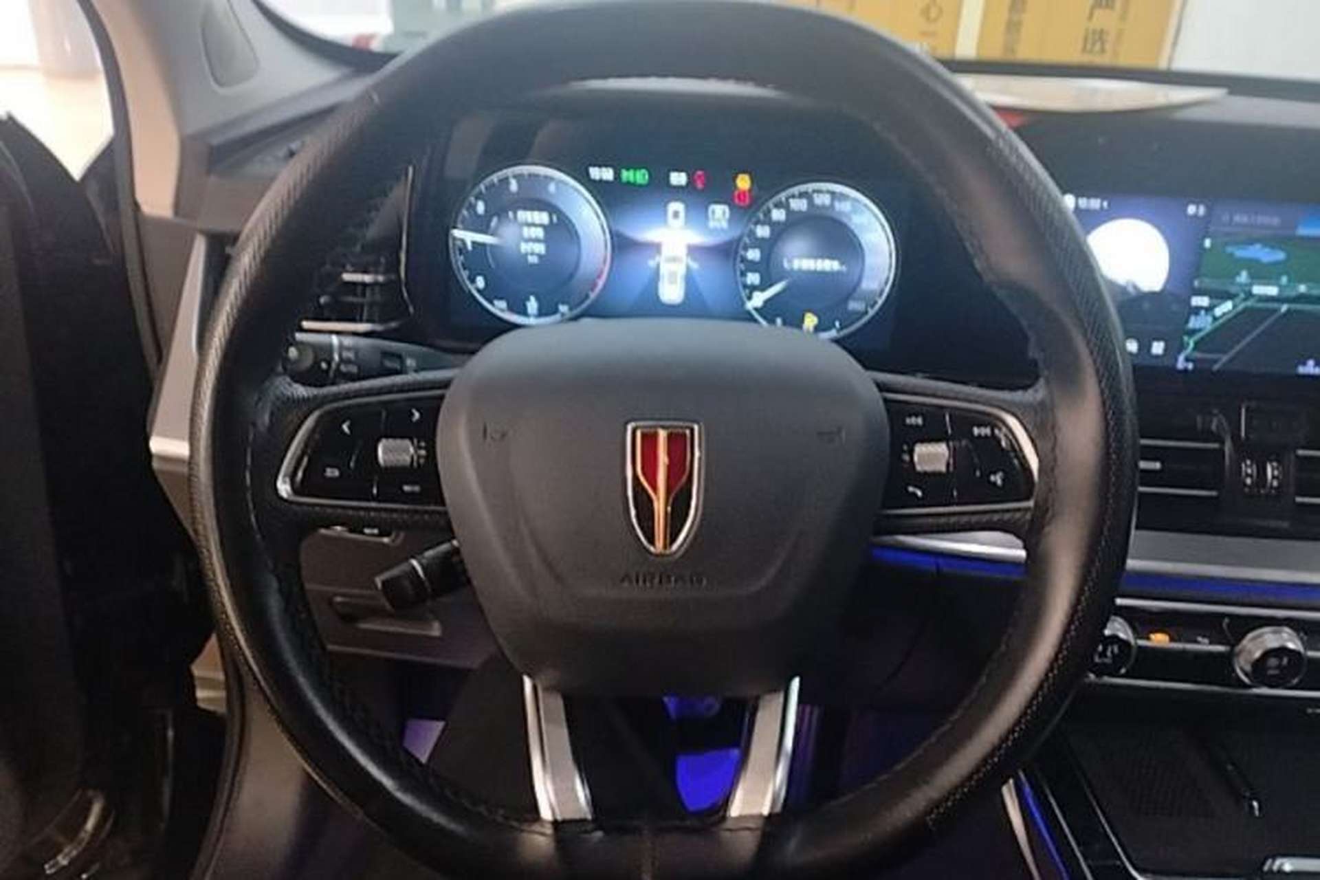 Used Hongqi HS5 2023 2.0T Four-Wheel Drive Flagship Pro Edition Steering Wheel