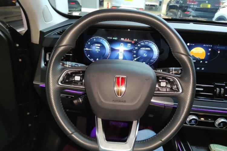 Used Hongqi HS5 2023 2.0T Four-Wheel Drive Flagship Pro Edition Steering Wheel
