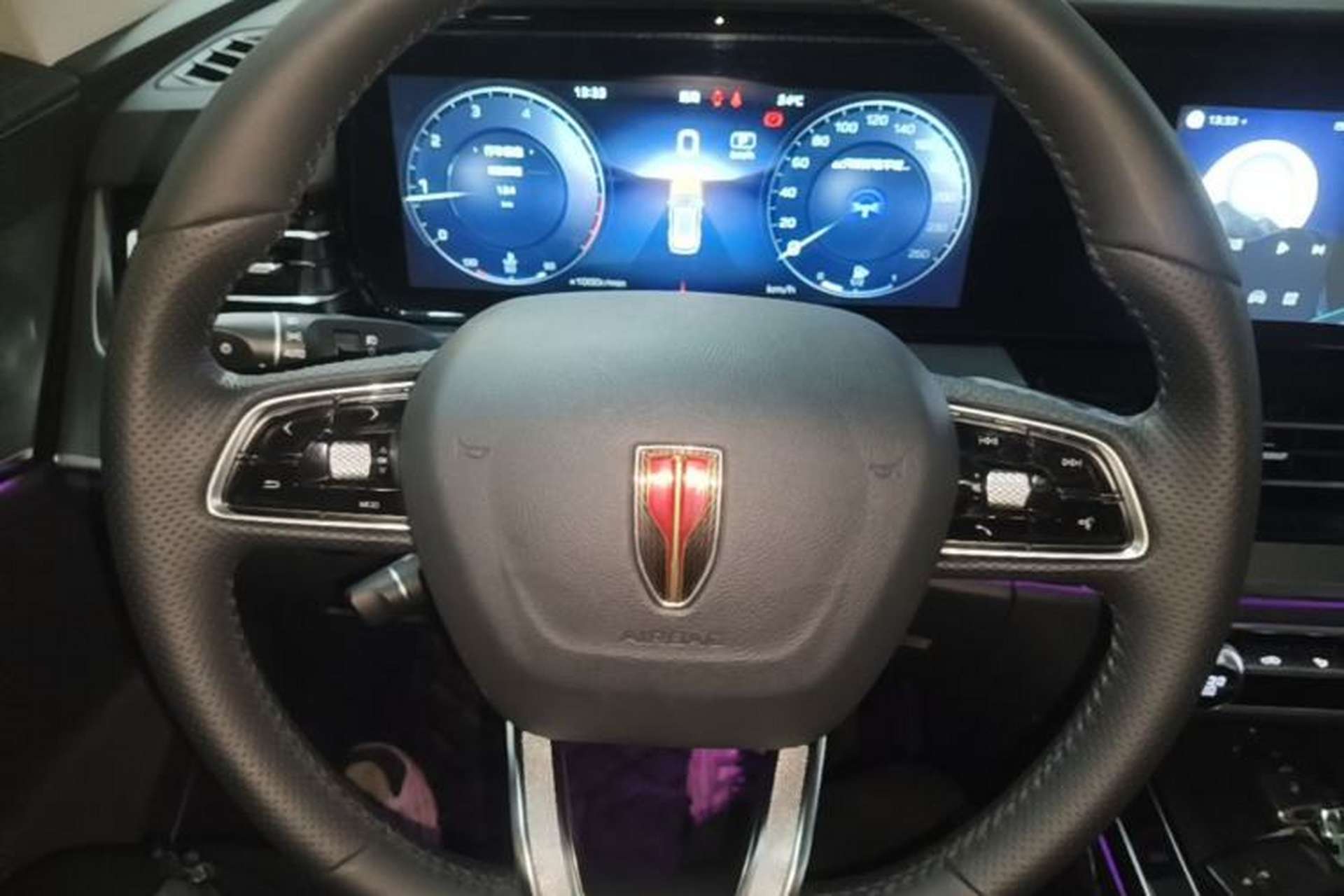 Used Hongqi HS5 2023 2.0T Qixiang Pro Edition Steering Wheel