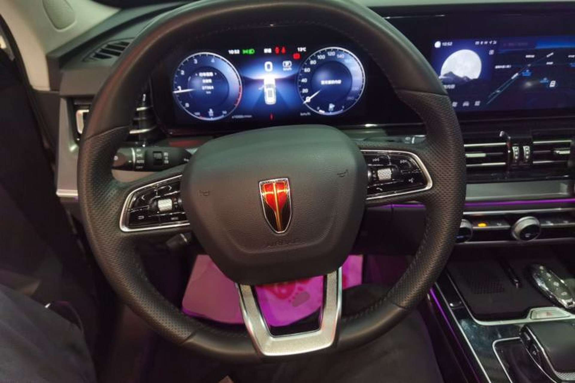 Used Hongqi HS5 2023 2.0T Four-Wheel Drive Flagship Pro Edition Steering Wheel