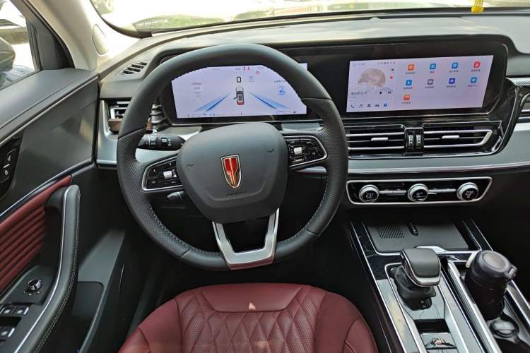Used Hongqi HS5 2023 2.0T Four-Wheel Drive Flagship Pro Edition Steering Wheel