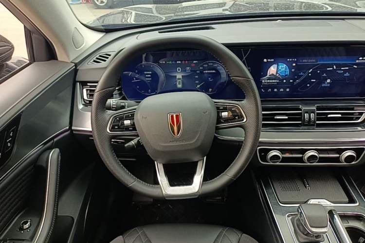 Used Hongqi HS5 2023 2.0T Four-Wheel Drive Flagship Pro Edition Steering Wheel