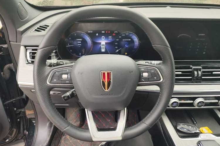 Used Hongqi HS5 2023 2.0T Four-Wheel Drive Flagship Pro Edition Steering Wheel