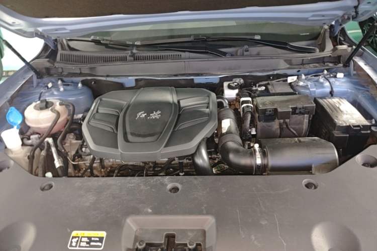 Used Hongqi HS5 2023 2.0T Four-Wheel Drive Flagship Pro Edition Engine Bay