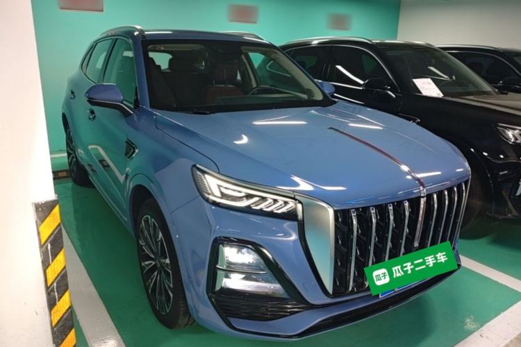 Used Hongqi HS5 2023 2.0T Four-Wheel Drive Flagship Pro Edition Front Right 45 Deg